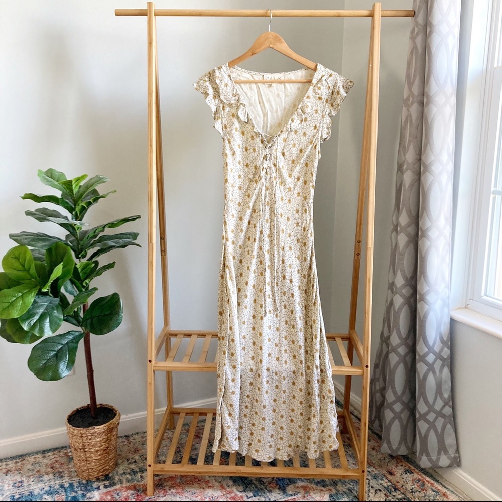 Cleobella Daisy Floral Midi Dress